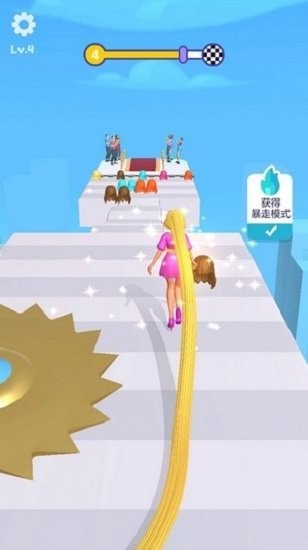 长发女孩酷跑截图0