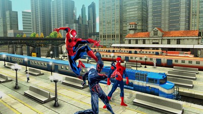 蜘蛛侠城市保卫手游截图2