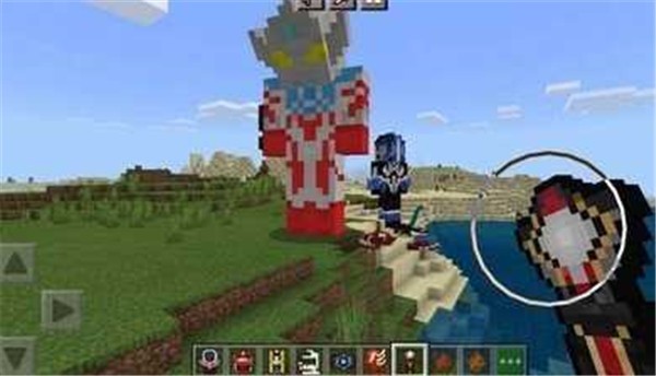 我的世界兰斯威乐市和新生代奥特曼模组  v1.16.221.01