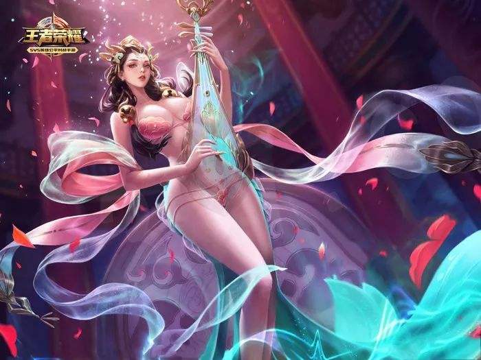 女角色去掉所有服装不遮挡王者荣耀