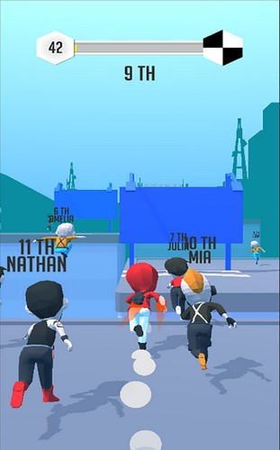 跑酷城市赛3D截图2