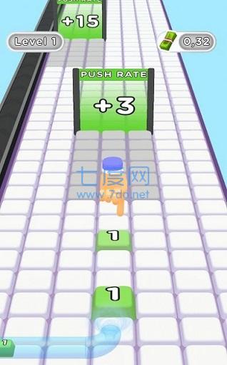 按钮推进游戏