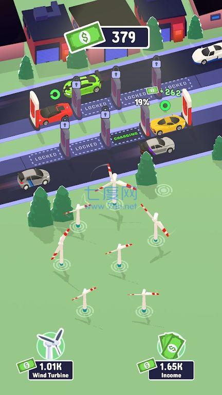 放置充电站游戏截图0