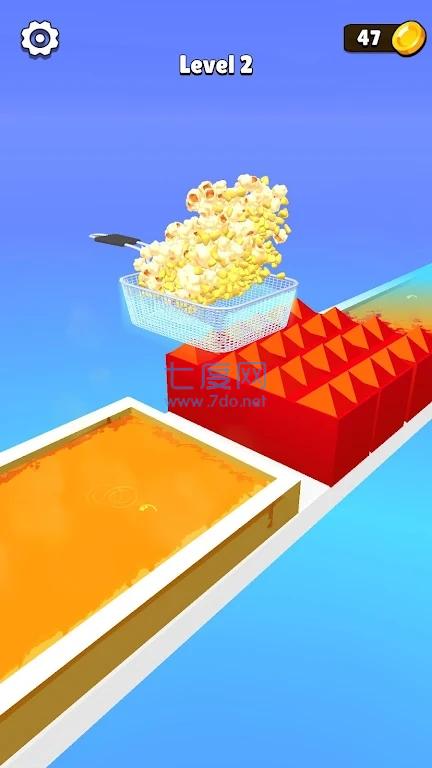 煎炸奔跑3D游戏
