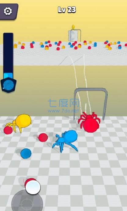 织网搭桥游戏