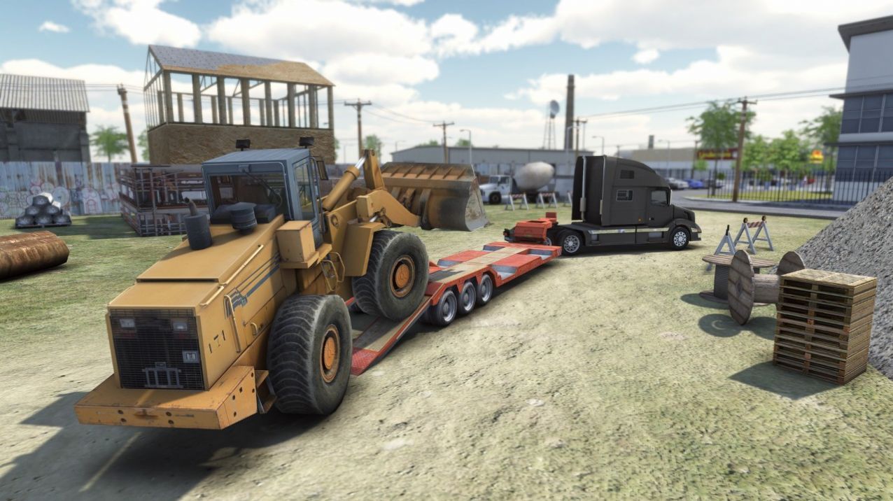 卡车物流模拟器手机版安卓游戏(Truck and Logistics Simulator)图片1