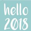 再见2017你好2018图片