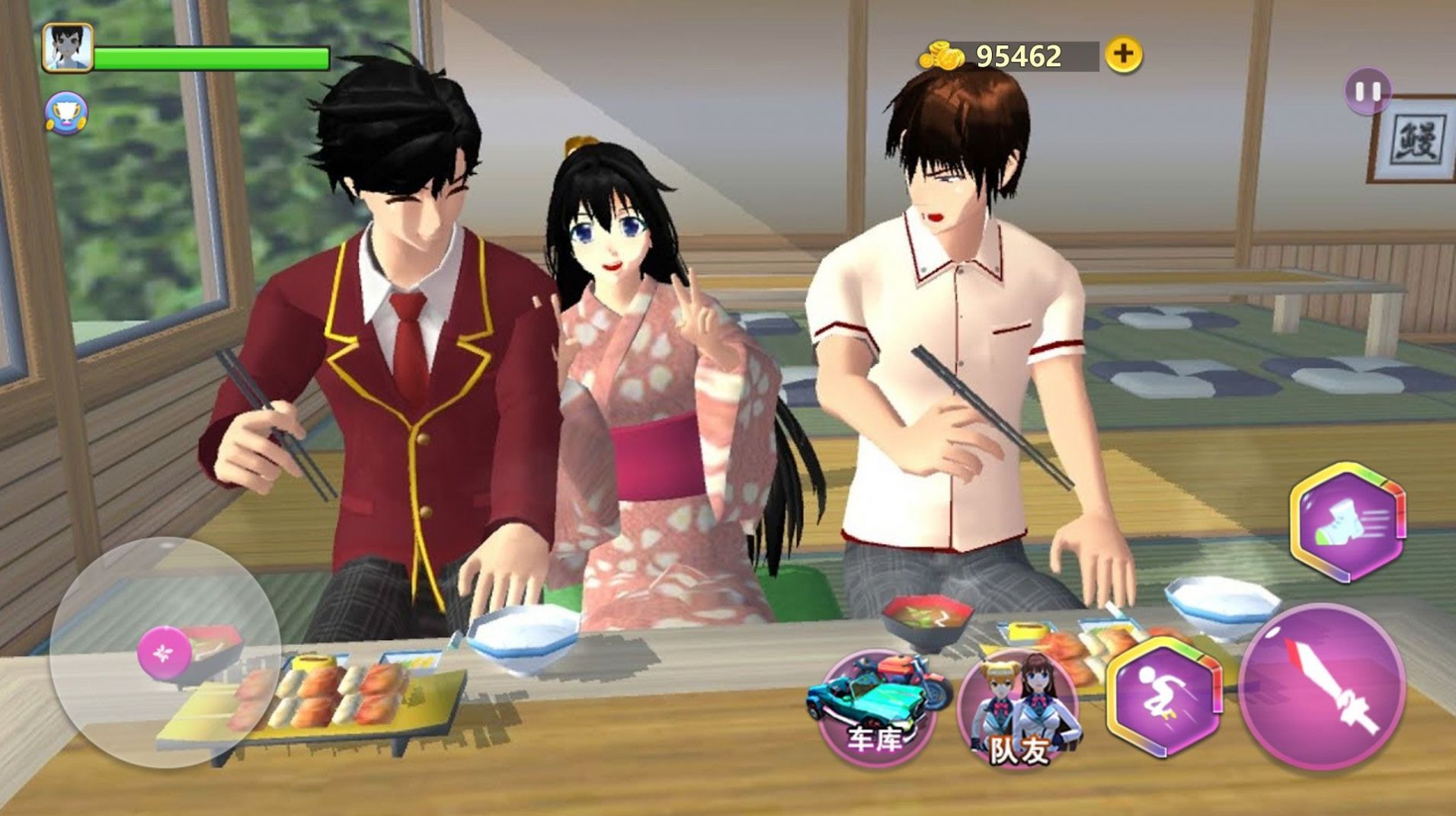 樱花校园的少女游戏官方版 截图2