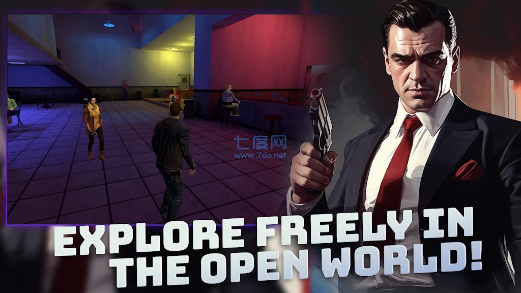 黑手大劫案Grand Mafia Robbery截图0