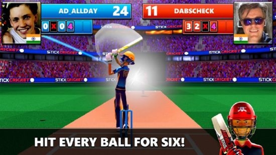 Stick Cricket Live(棒球直播)截图2