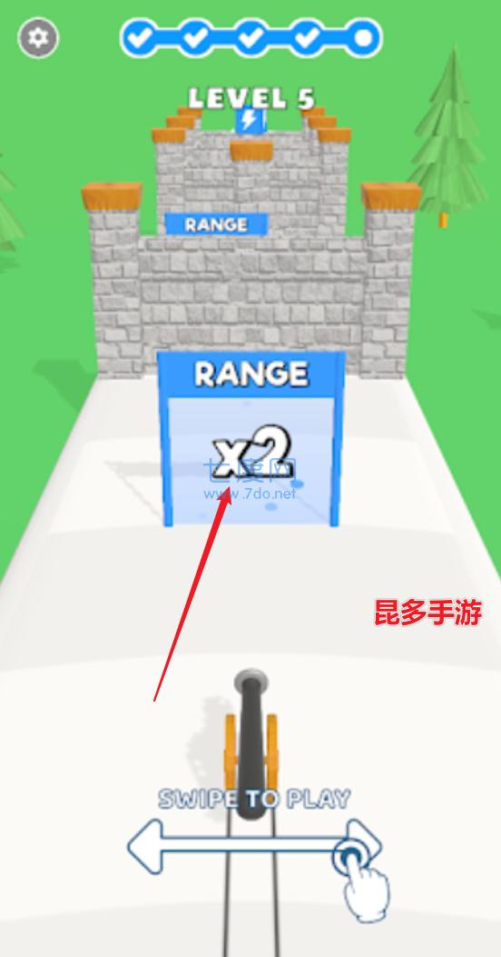 加农炮战跑