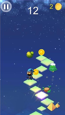 指尖跳一跳精灵冲刺截图1