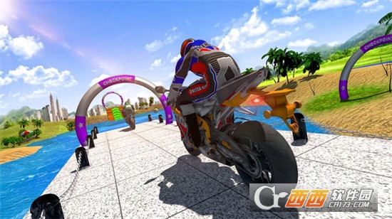 摩托车水上冲浪 v1.0