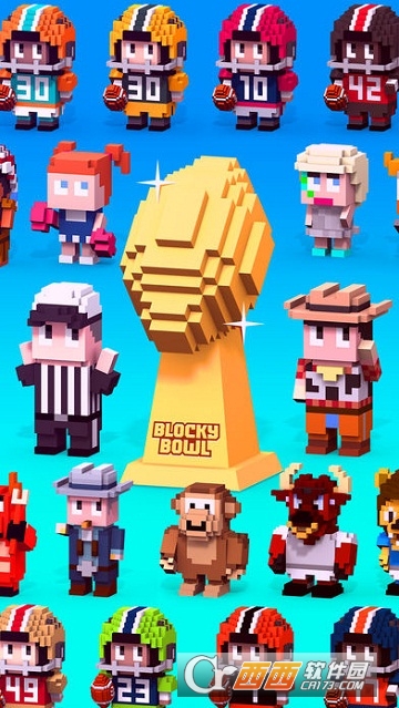 Blocky Football游戏