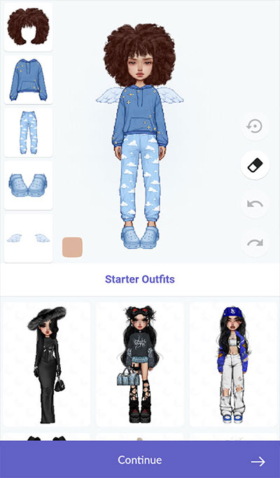 永远的天空虚拟装扮国际服手机版