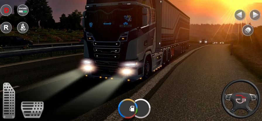 欧洲卡车模拟游戏3D V 1.4
