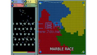大理石种族与乡村战争MarbleRace Country Wars截图2