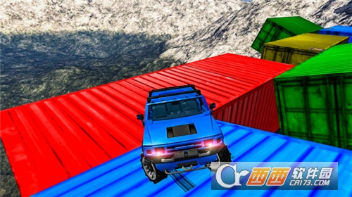 巨型坡道汽车特技安卓版 v1.0