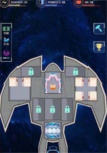 Idle Star Ship(闲置星舰)截图0