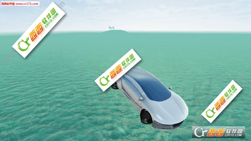 Flying Submarine Car Simulator(3合1汽车无限金币2018最新版)截图1