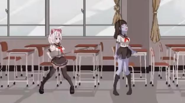 白毛少女大战僵尸截图2