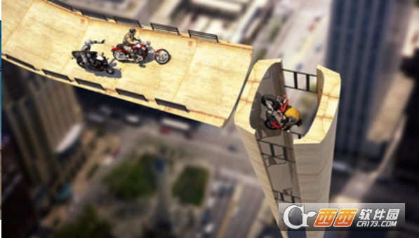 大坡道特技摩托车截图0