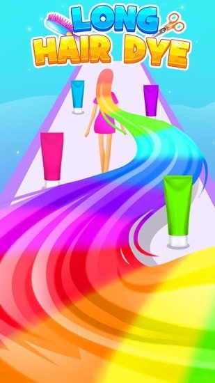 潮流彩虹染发沙龙截图0