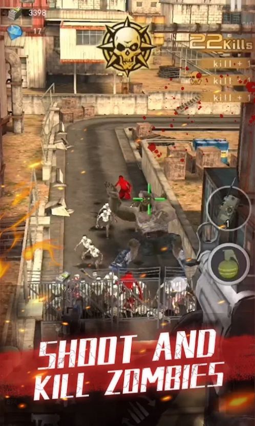 守卫边境射杀僵尸截图0