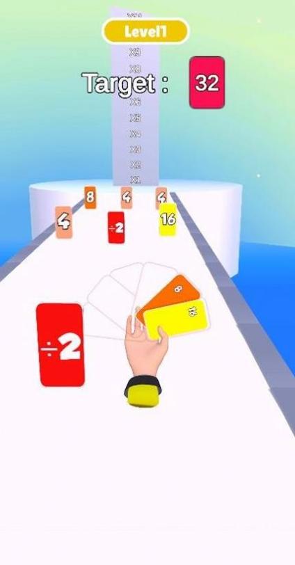 2048卡片跑3D截图2