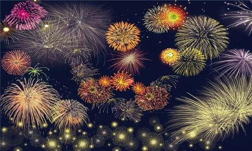 微信8.0状态烟花背景图片截图0