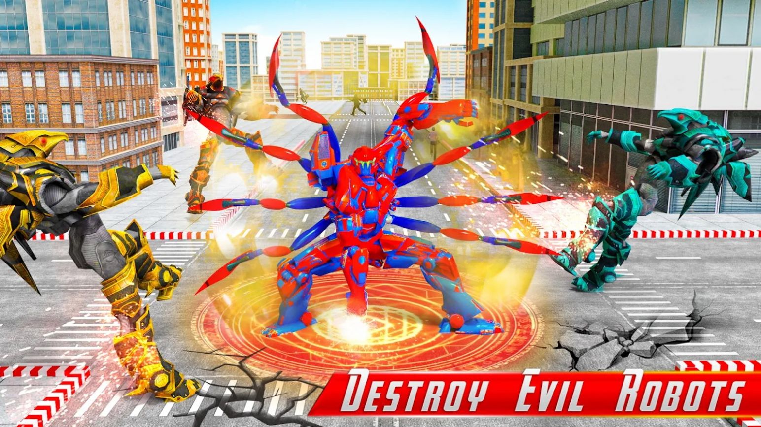 蜘蛛侠毁灭世界(Spider Robot Transform)