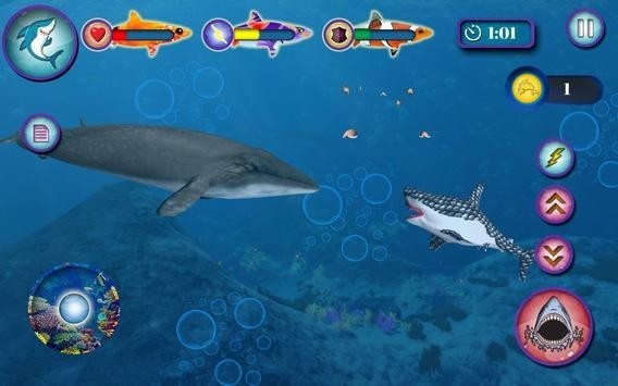海洋鲨鱼模拟器截图0