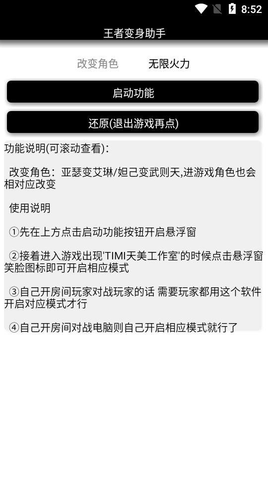 王者变身助手