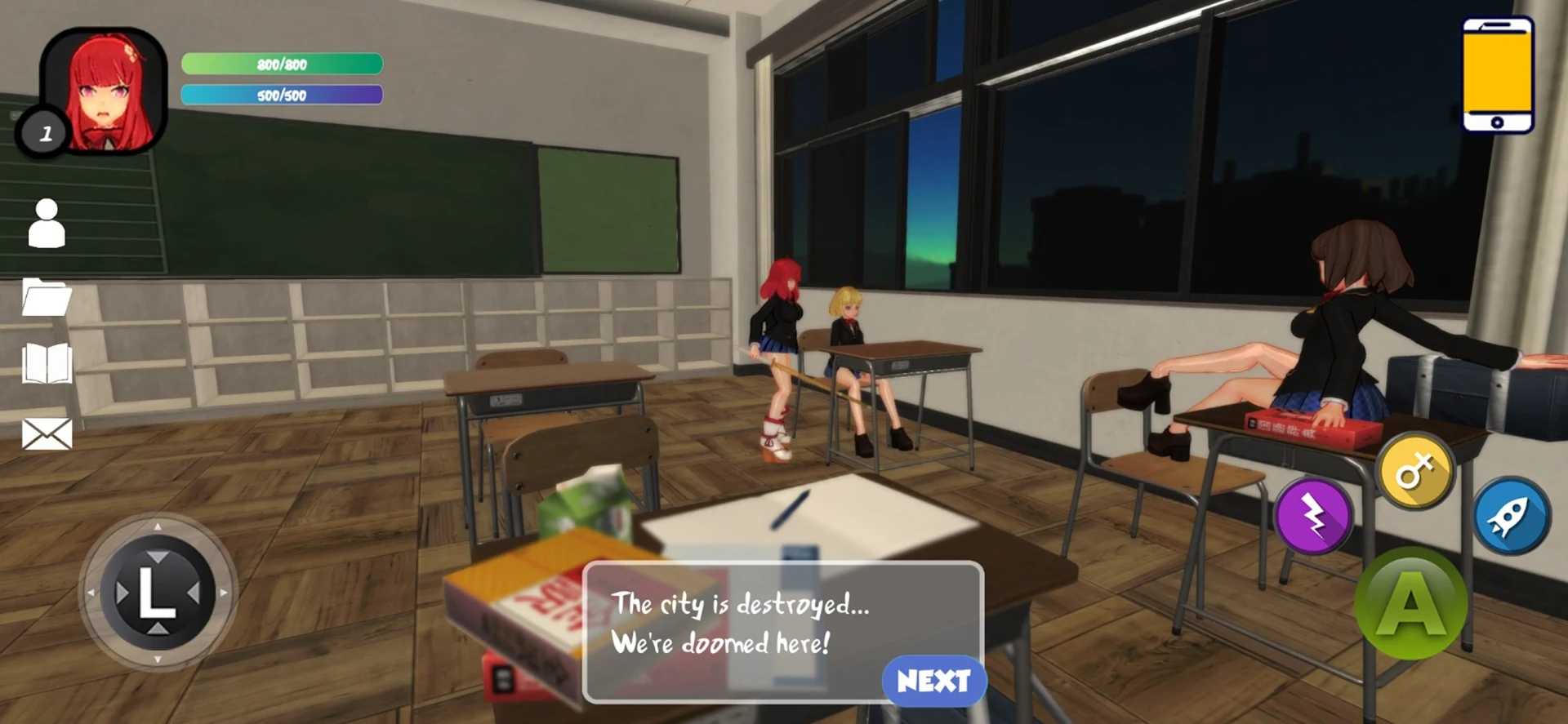 女子僵尸生存截图2
