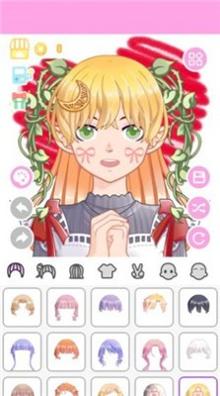 可爱的动漫女孩换装截图2