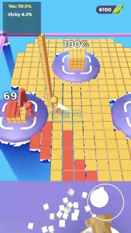 修补地板3D游戏截图2