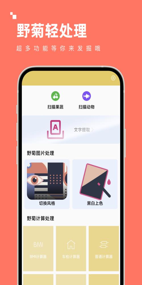 野菊轻处理截图2