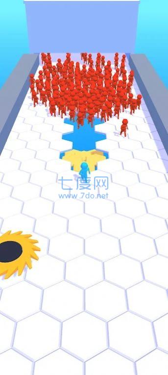 下降人群游戏