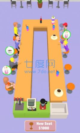 放置吧台主管游戏