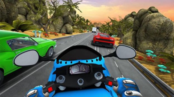 公路自行车赛车截图0