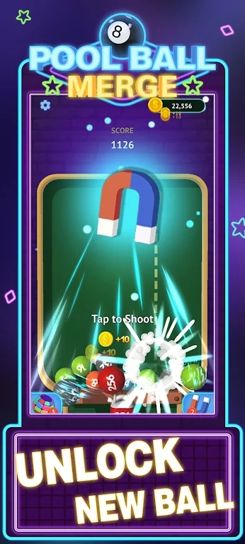 白球合并游戏手机版（Pool Ball Merge）图片1