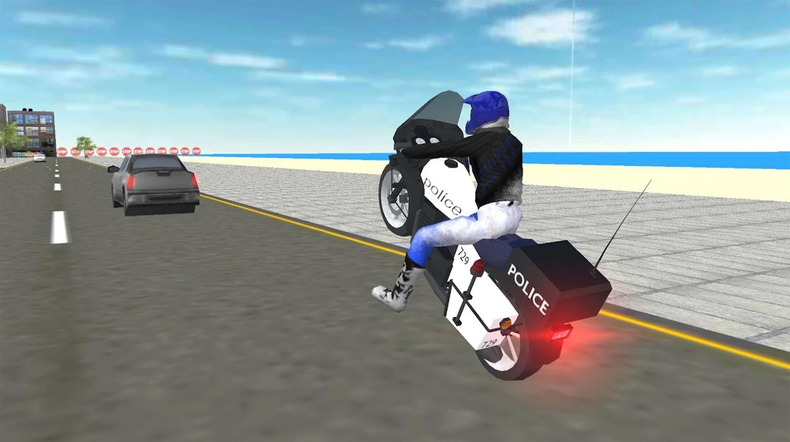 真实警察摩托车模拟器(Police Motorbike Sim)