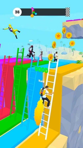 爬梯大作战截图0