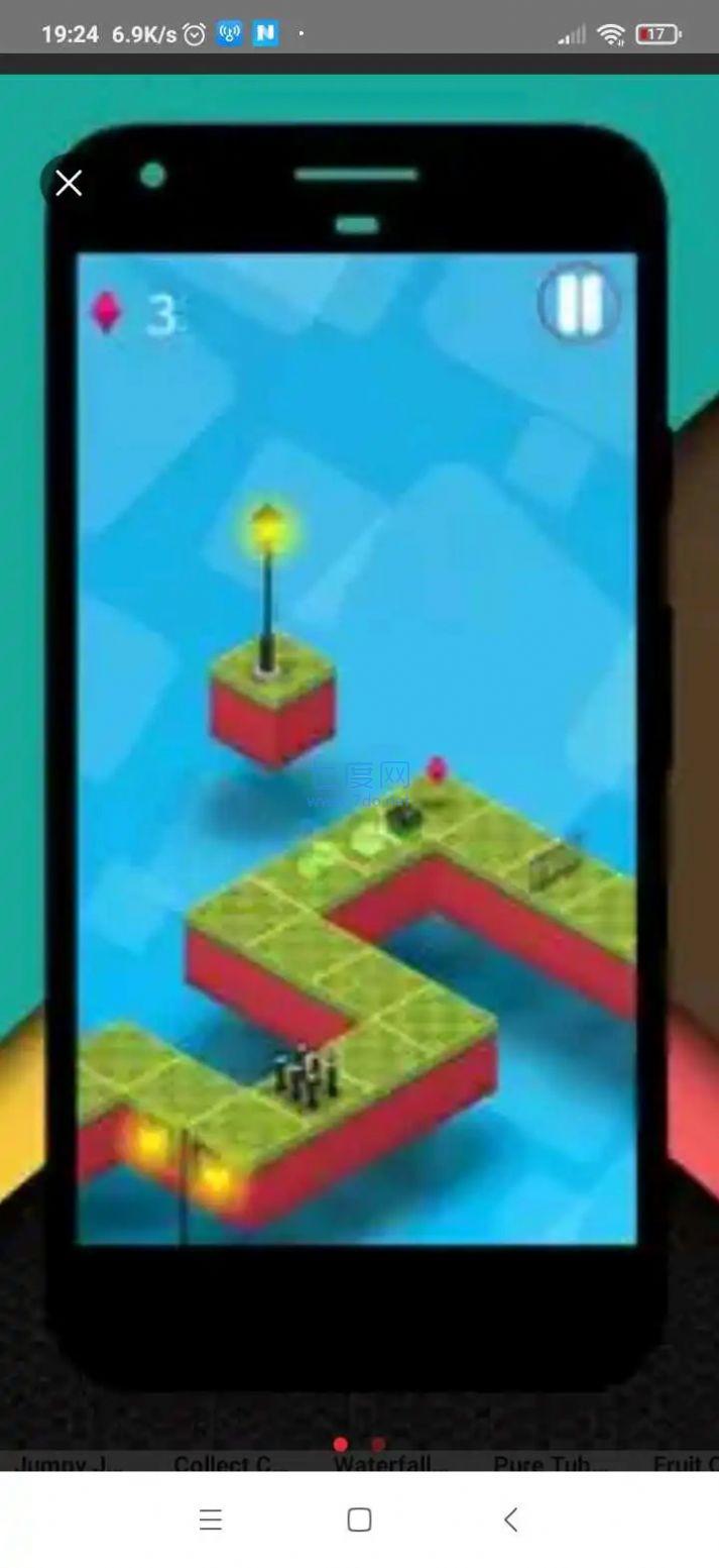 跳跃立方体游戏