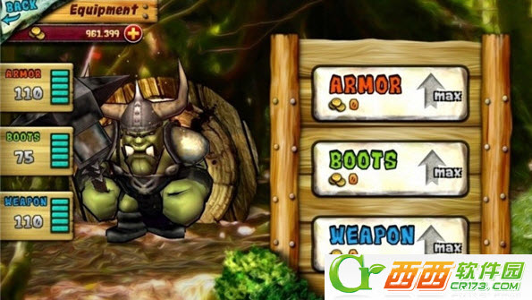 巨魔冲击孤独守卫者无限金币版截图2