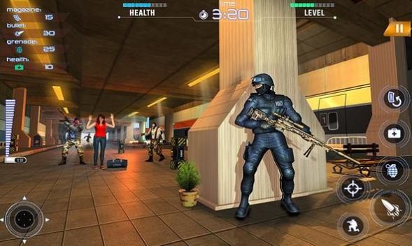 FPS突击队火车射击截图1