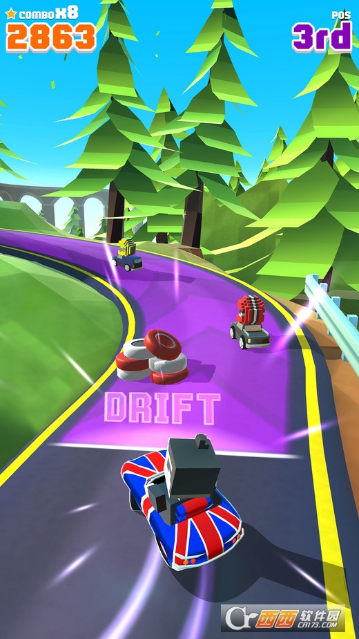 Blocky Racing(无尽街道狂飙手游) v0.9