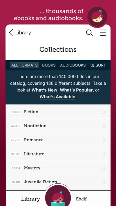 Libby图书馆软件 版本：v1.3.0