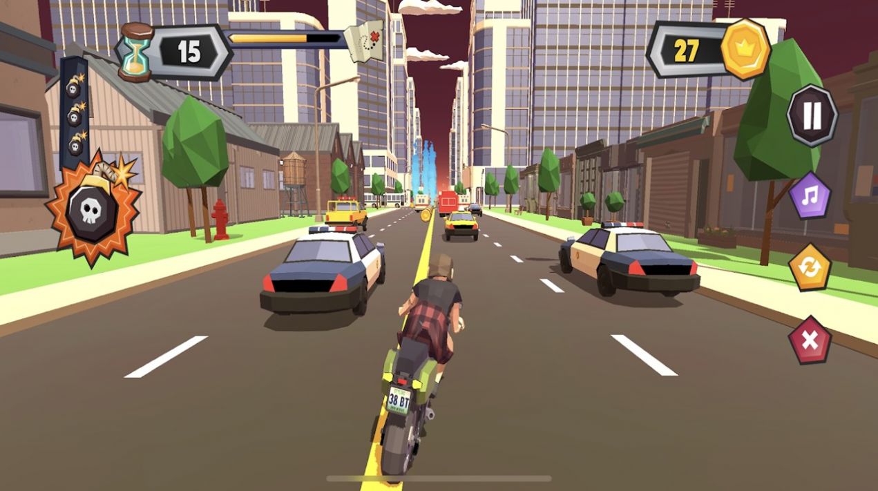混乱交通摩托车骑士游戏中文版（Chaos Traffic Motorbike Rider）  v3.5.2