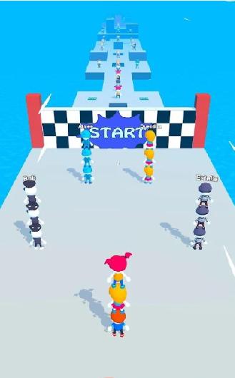 小胖堆叠赛跑截图1